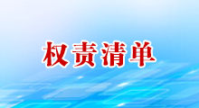 权责清单